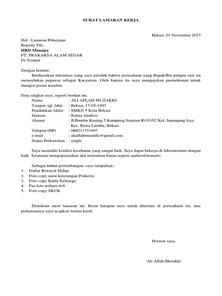 Temukan informasi lengkap tentang contoh surat lamaran kerja di pabrik mie sedap gresik. Surat Lamaran Kerja Pt Mie Sedap Pdf