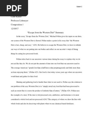 Healthy Or Unhealthy Food On The Example Of Resisting The Moralization Of Eating Maxfield Essay Example 1290 Words Gradesfixer 1Planting a Naysayer in Your Text- They Say I Say.