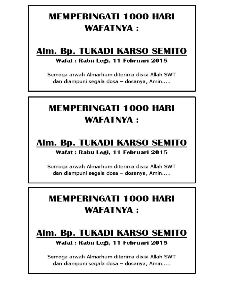 Bagi anda yang bingung bagaimana cara menghitung 1000 hari orang yang meninggal, anda bisa menggunakan aplikasi sederhana kami namun akurat ini. Hitungan Jawa 1000 Hari Meninggal Delinews Tapanuli
