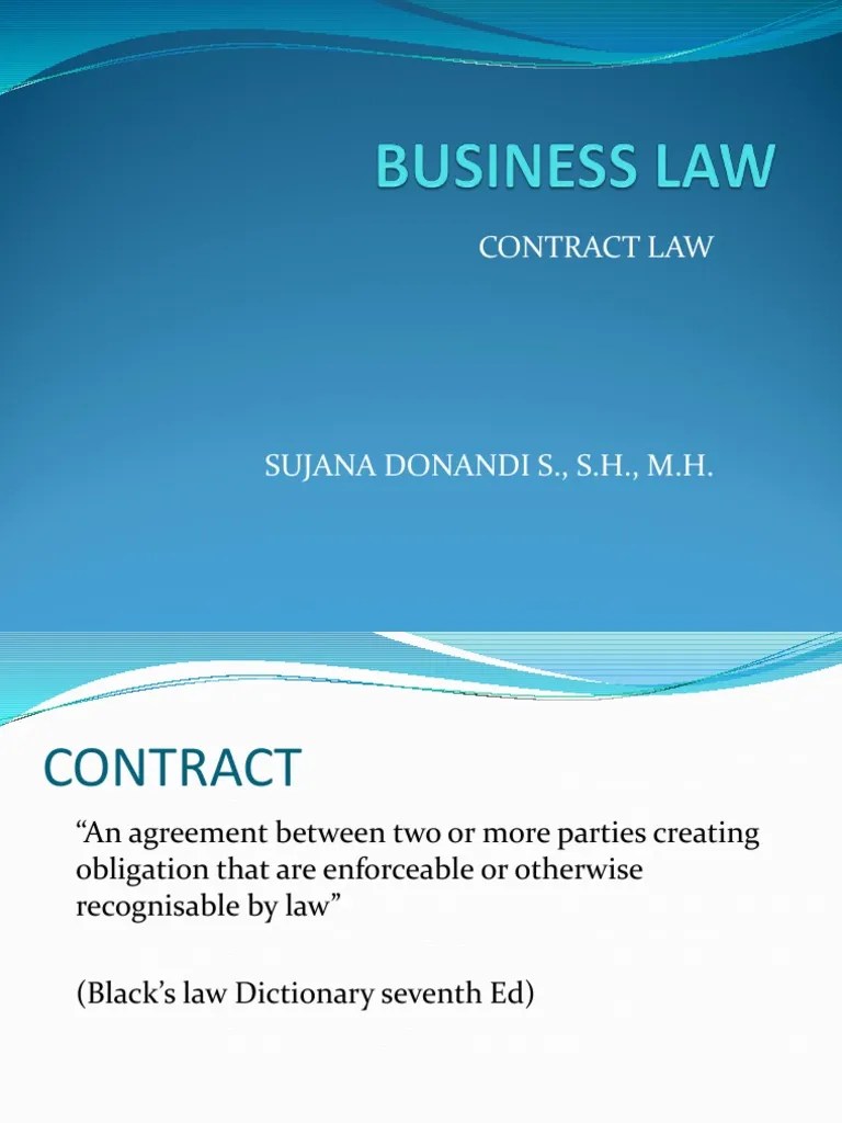 Contract Law | PDF | Breach Of Contract | Lease