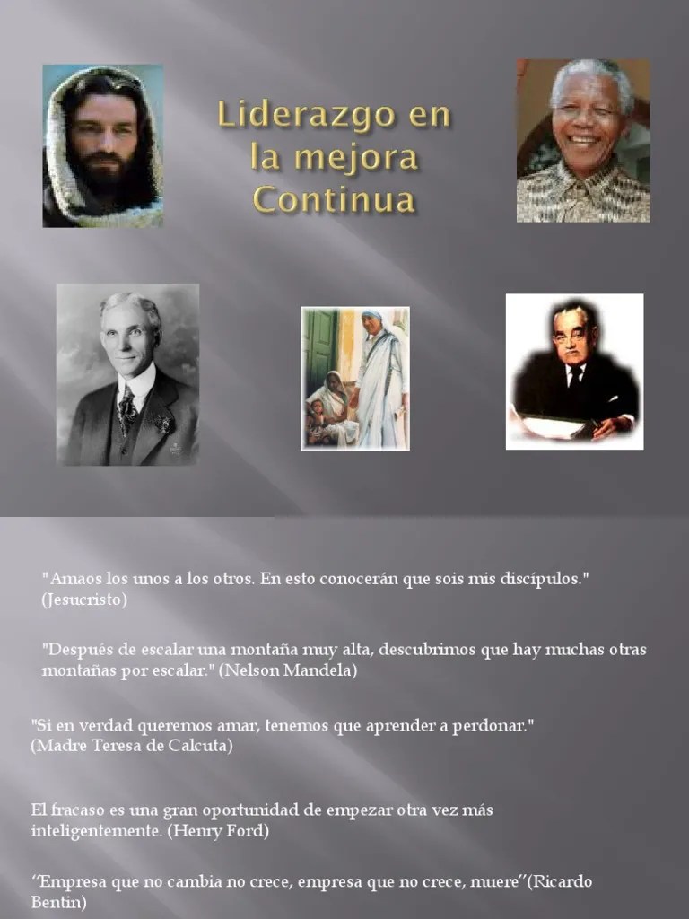 Liderazgo En La Mejora Continua | PDF | Inteligencia Emocional | Inteligencia