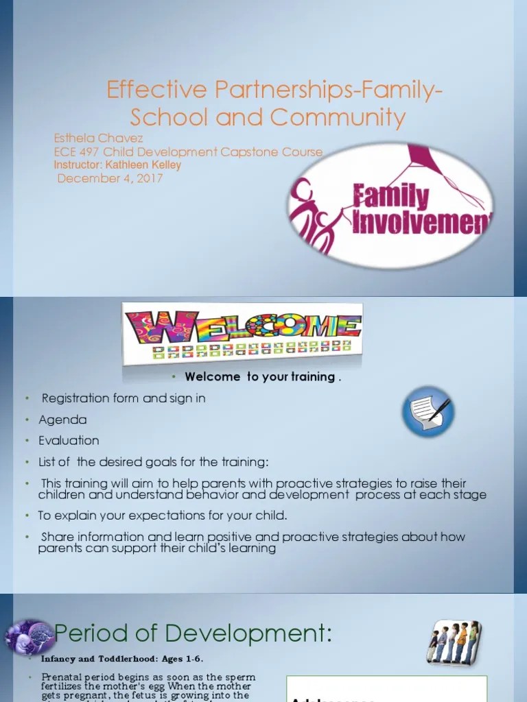 Ece 497 Parent Presentation | PDF | Child Development | Relationships