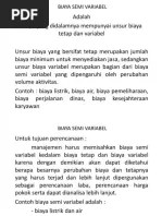 Jika perusahaan membuat lebih banyak panggilan, maka tarif $ … 3 A Biaya Semi Variabel Metode The High Low Pdf