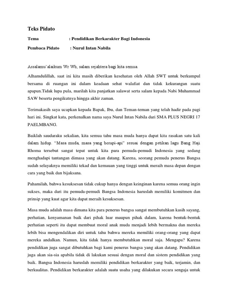 Ini keuntungan tersendiri bagi kita. Contoh Teks Syarahan Agama Tentang Dunia Akhir Zaman