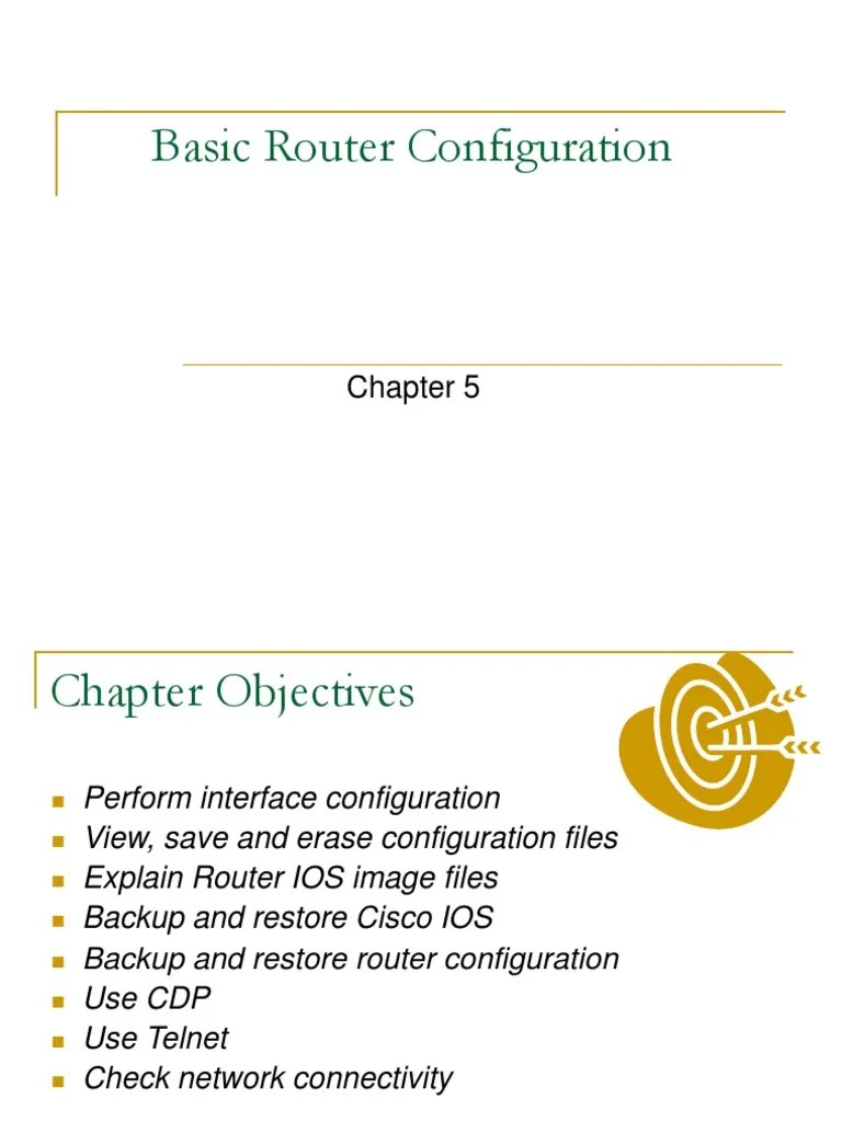 Basic Router Configuration | PDF | Router (Computing) | Computer Network