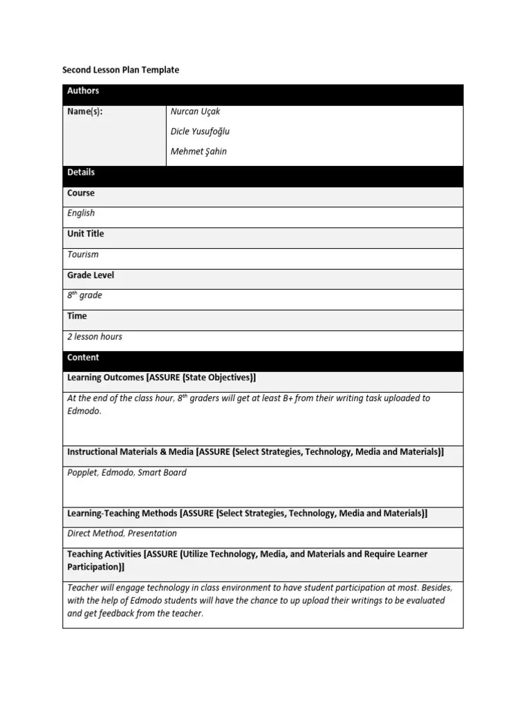 Lesson 2 | PDF | Educational Assessment | Communication