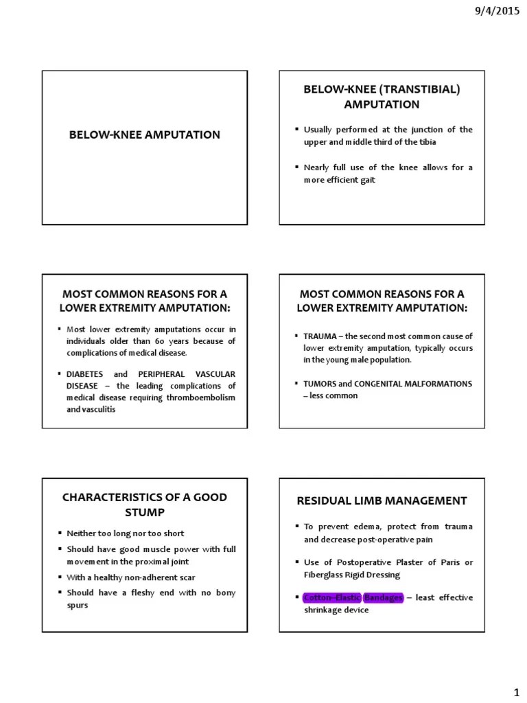 Amputation Pdf Amputation Prosthesis - Amazing City Image - HD