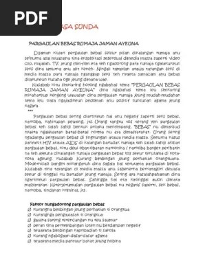 Si asep merupakan orang sunda tidak mengerti sama sekali bahasa jawa yang dipakai joko. Contoh Artikel Contoh Artikel Bahasa Sunda Singkat Tentang Kesehatan