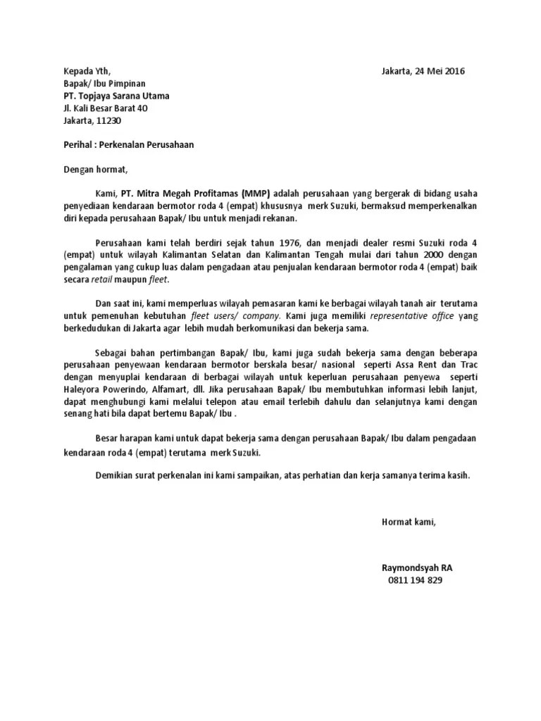 Maybe you would like to learn more about one of these? Contoh Surat Email Perkenalan Diri Ditdottudit