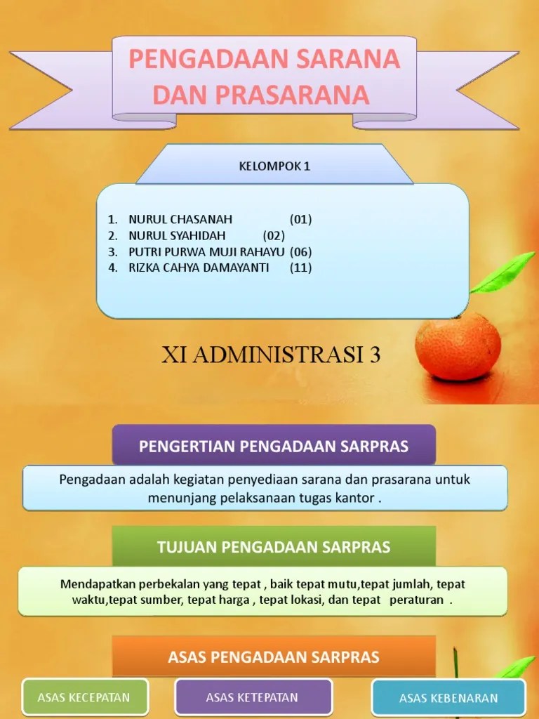 Pengadaan Sarpras | PDF