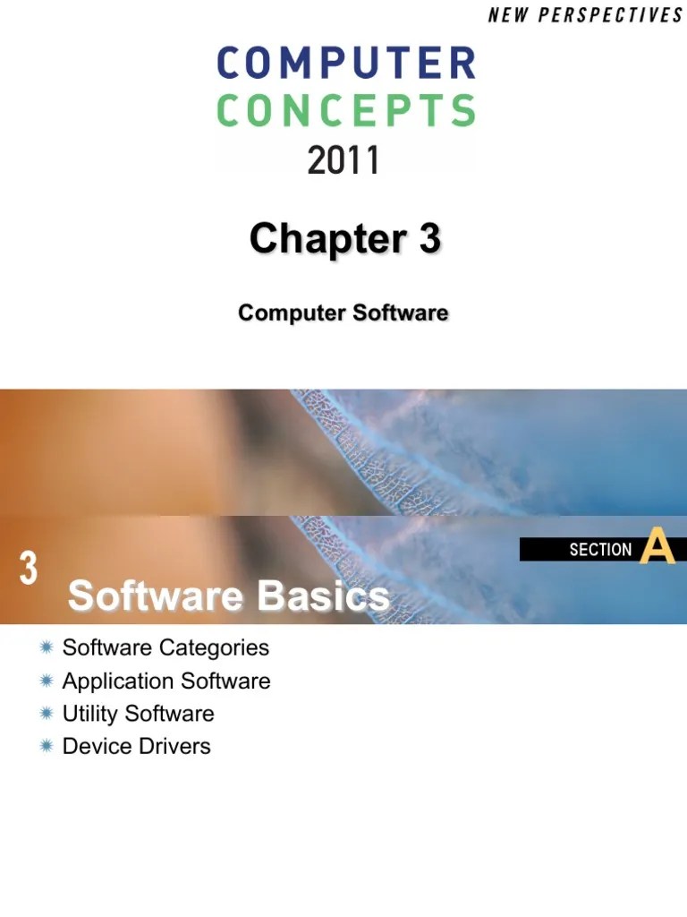 Chapter 3: Computer Software | PDF | Source Code | Computer Program