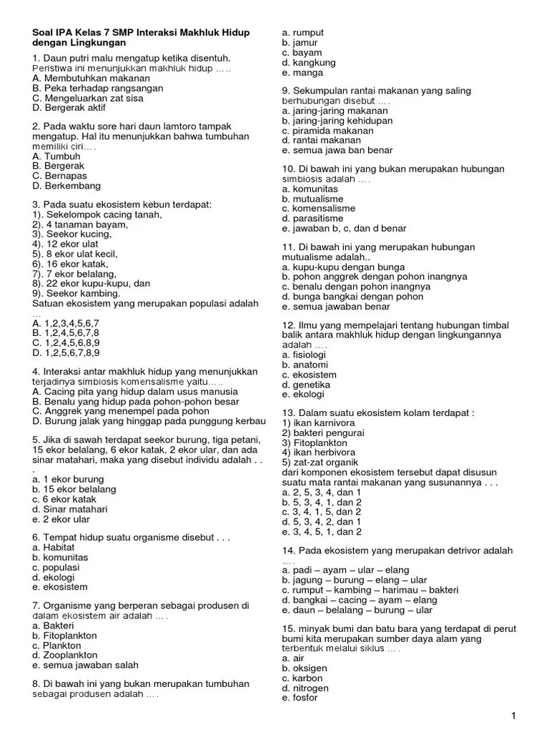 Smp mts kelas 7 pr bahasa indonesia semester 1 kurikulum 2013 kunci jawaban lks soal ipa kelas 7 pencemaran lingkungan lks matematika smp kelas viii semester 2 Jawaban Lks Ipa Kelas 7 Semester 2 Rismax