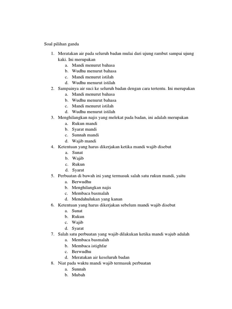 Konstruksi tes pilihan ganda terdiri atas dua bagian, yaitu pokok soal (stem) dan alternative jawaban (option). Soal Pilihan Ganda & Esay