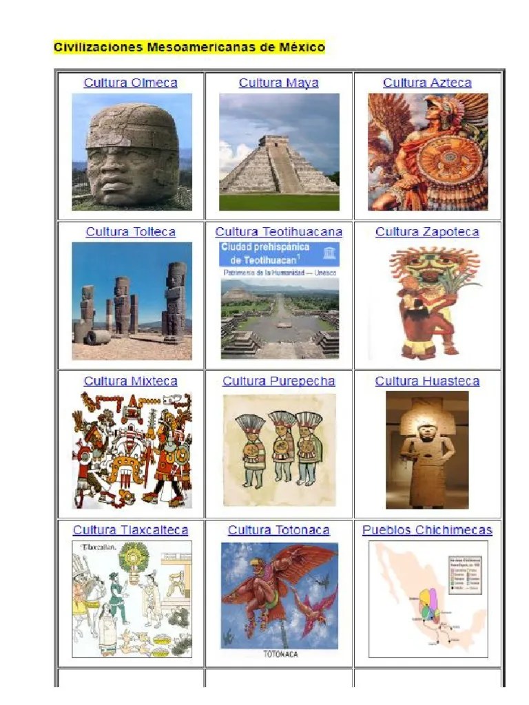 Cultura Olmeca | PDF | Mesoamérica | Civilización Maya