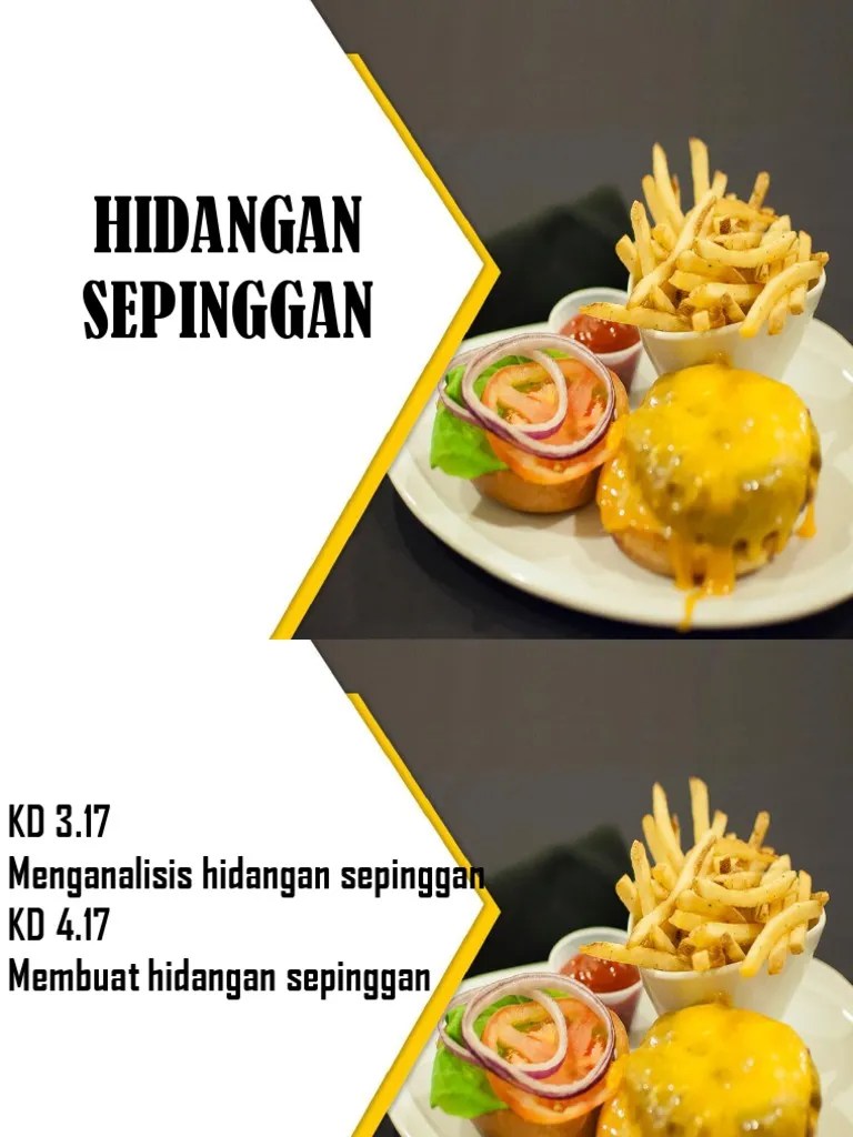 Hidangan Sepinggan | PDF
