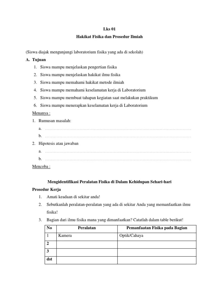 Kumpulan Soal Hakikat Fisika X Sma Jawabanku Id Materi ini dimasukkan dalam pelajaran fisika kelas X SMA sejak kurikulum 2013.