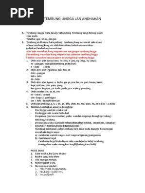Maybe you would like to learn more about one of these? Tembung Lingga Lan Andhahan Doctembung Lingga Lan Andhahan Pdf