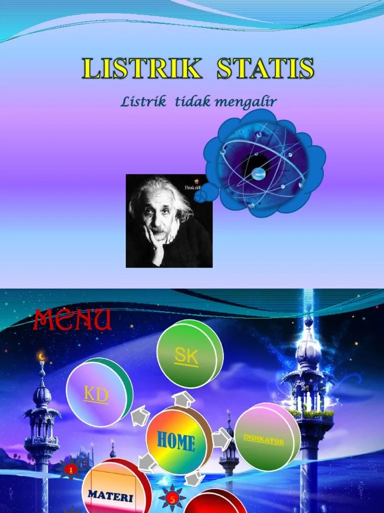 Di dalam bahan ajar ini, listrik statis merupakan pokok materi dalam mata kuliah fisika sekolah menengah, di dalamnya akan mengupas tentang konsep. Listrik Statis Power Point Pdf