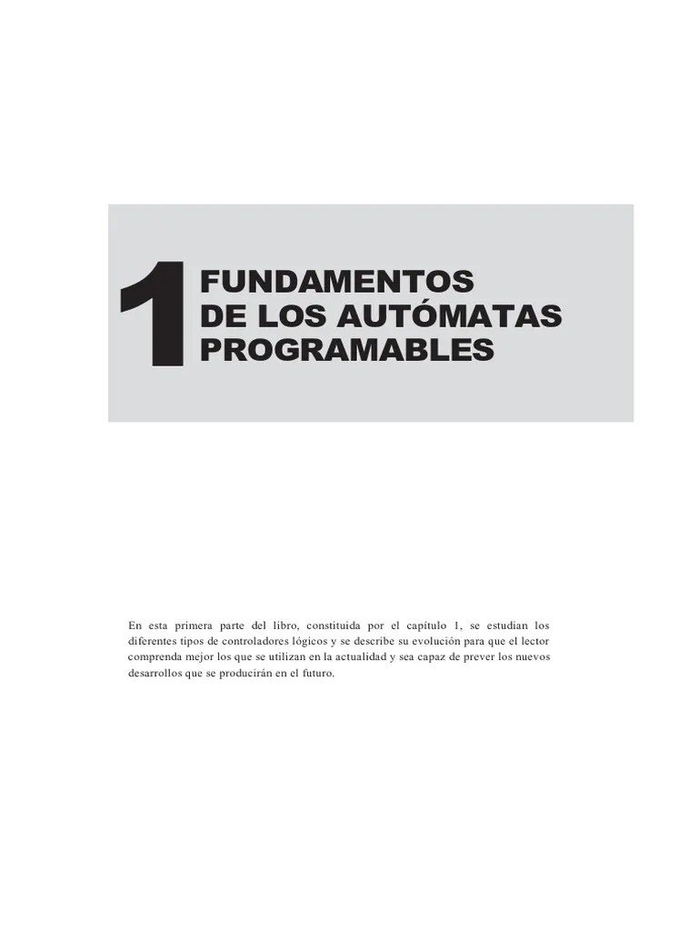 1 - Automatas-Programables-y-Sistemas-de-Automatizacion-u1 PDF | PDF