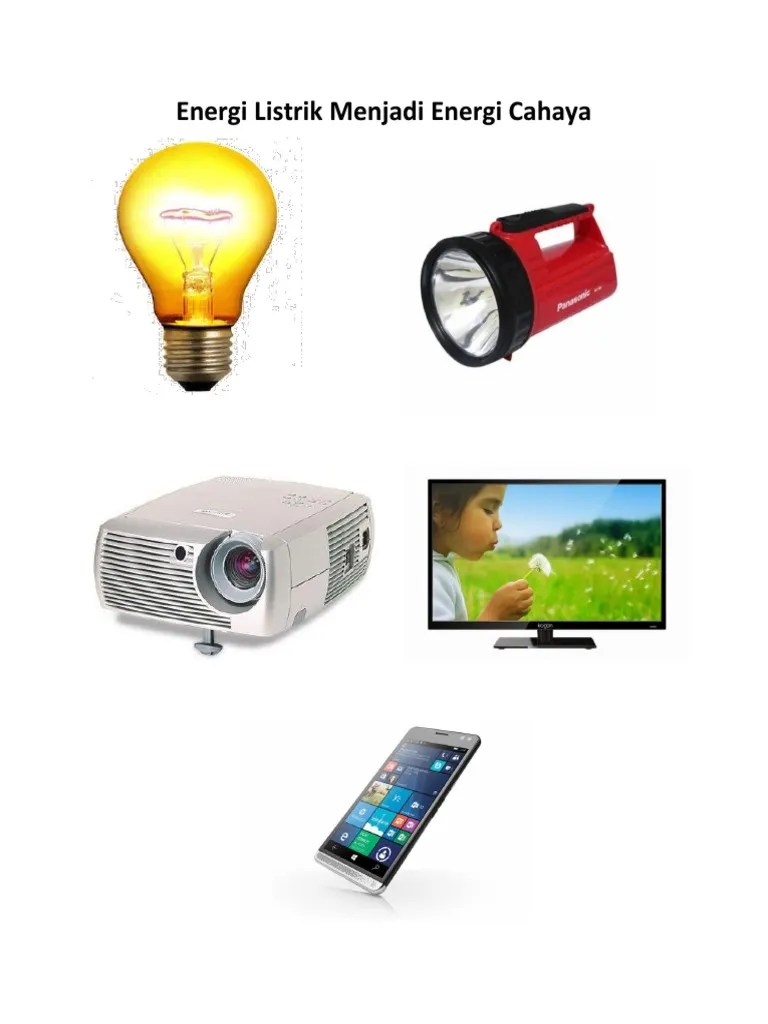 Energi Listrik Menjadi Energi Cahaya | PDF
