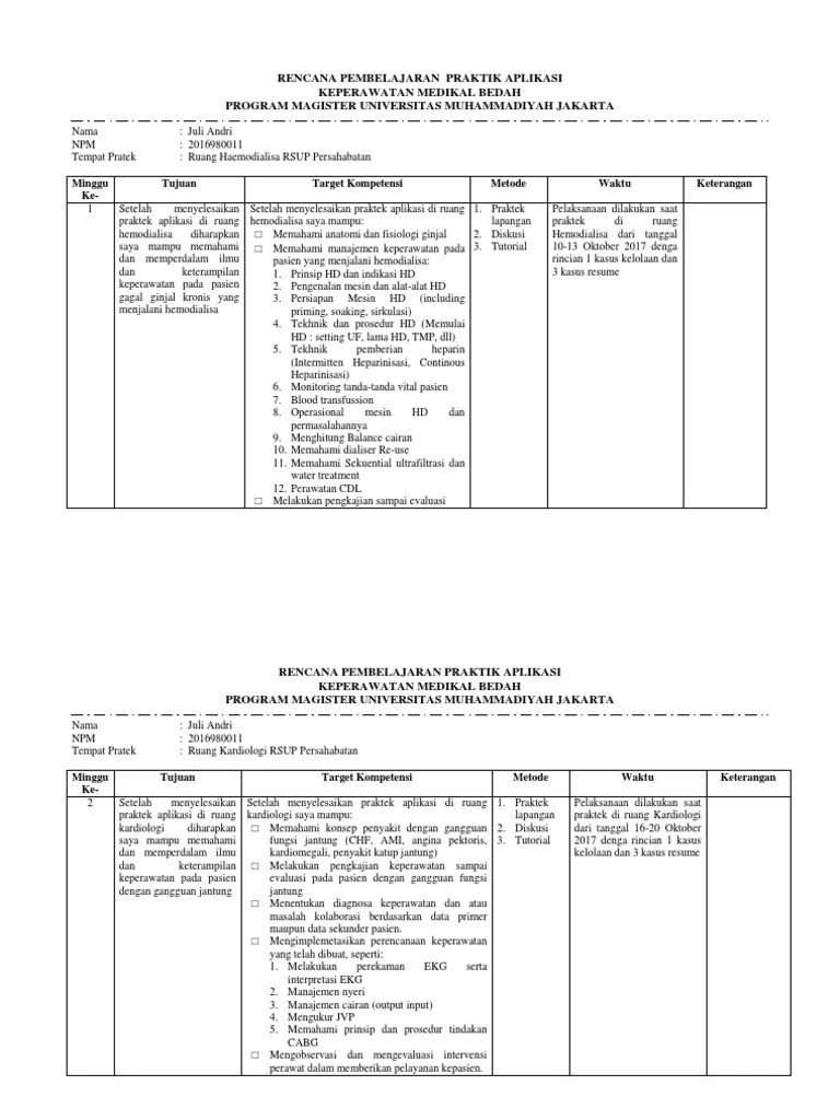Kontrak Belajar Praktek Aplikasi KMB (Andry) | PDF