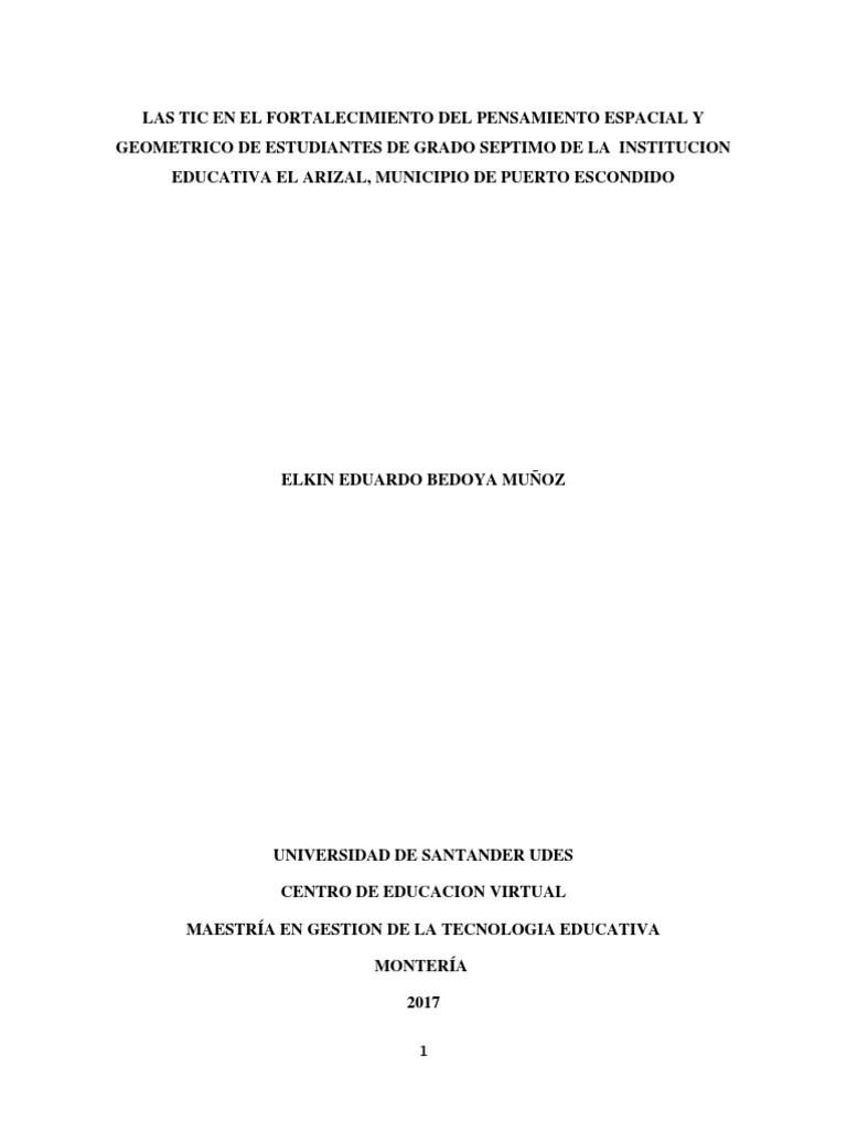 Maestria Las TIC Educacion | PDF | Tecnología De Información Y Comunicaciones | Maestros