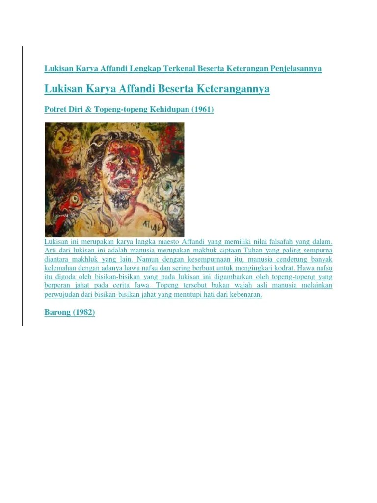 Aliran naturalisme aliran naturalisme adalah aliran yang mencintai dan memuja alam dengan segenap isinya. Lukisan Karya Affandi Lengkap Terkenal Beserta Keterangan ...