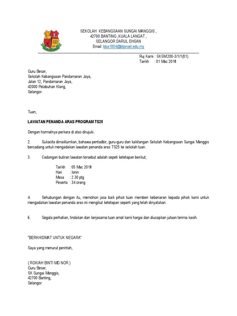 Pendidikan khas integrasi sk tanah merah 1 · dengan segala hormatnya, perkara di atas adalah dirujuk. Surat Sk Pandamaran Pdf