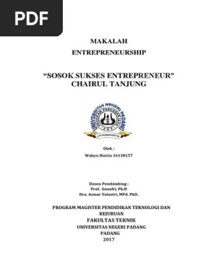 Chairul Tanjung | PDF