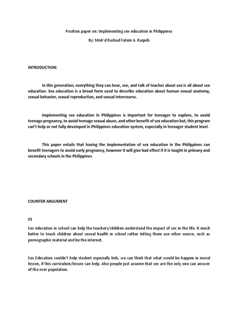 Education in the philippines is provided by public and private schools, colleges, universities, and technical and vocational institutions in the country. Implementing Sex Education In Philippines Sex Education Sexual Intercourse