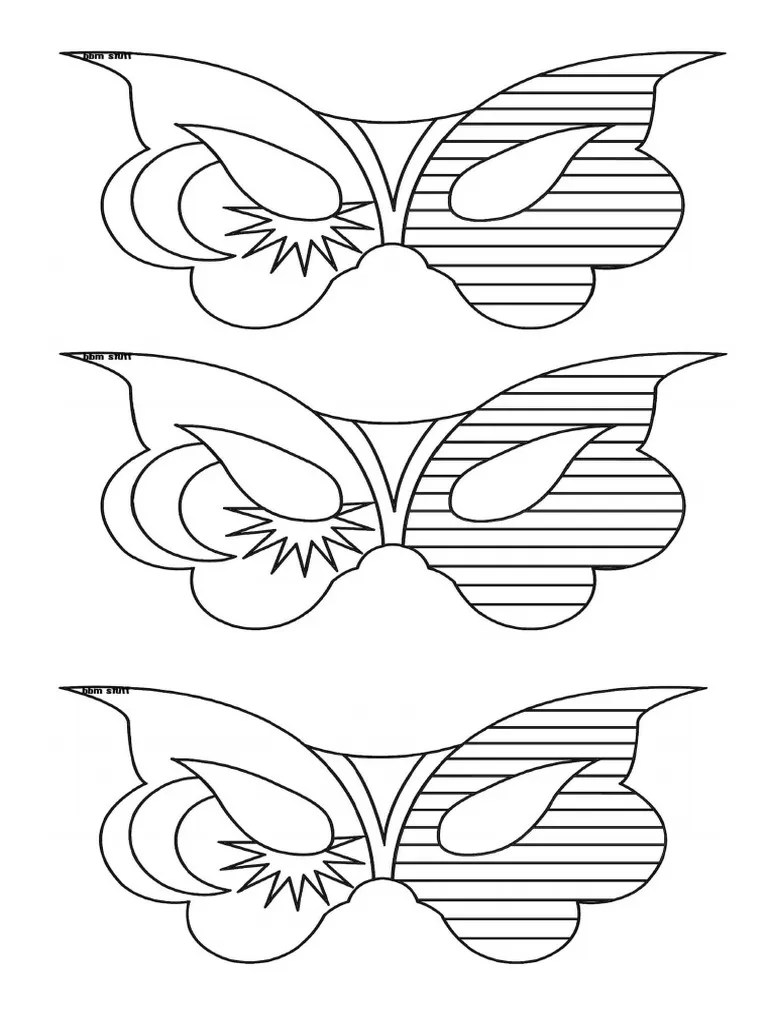 Cut out eye holeswith safety scissors. Topeng Merdeka Pdf