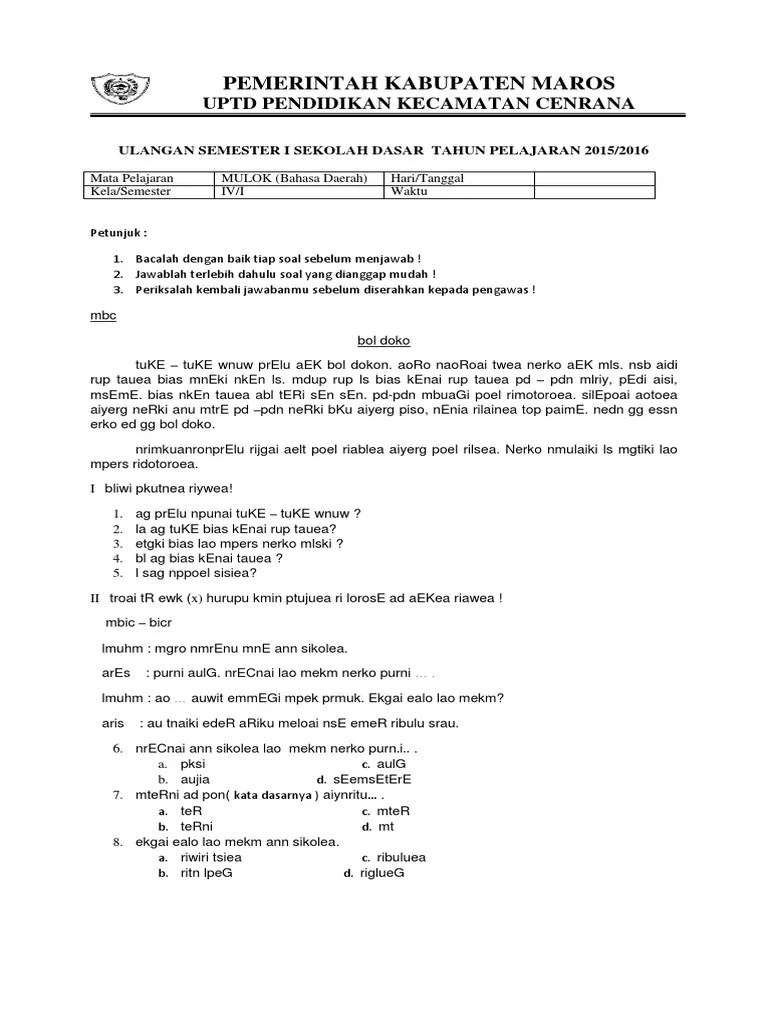 We did not find results for: Kurikulum Bahasa Daerah Bugis Sd Jawabanku Id