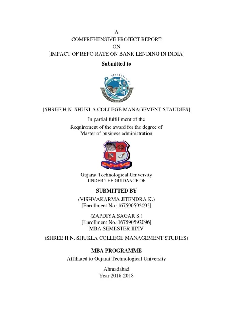 Repo Rate Landing In India | PDF | Interest | Reserve Bank Of India