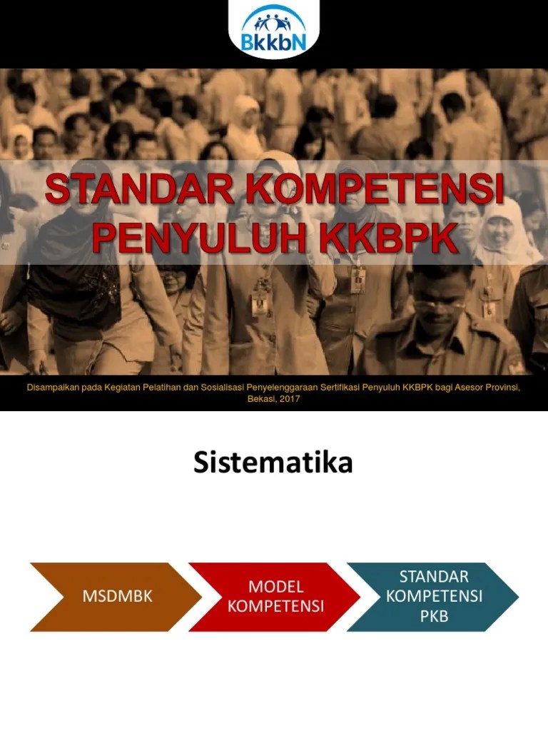Materi Standar Kompetensi Penyuluh KKBPK | PDF