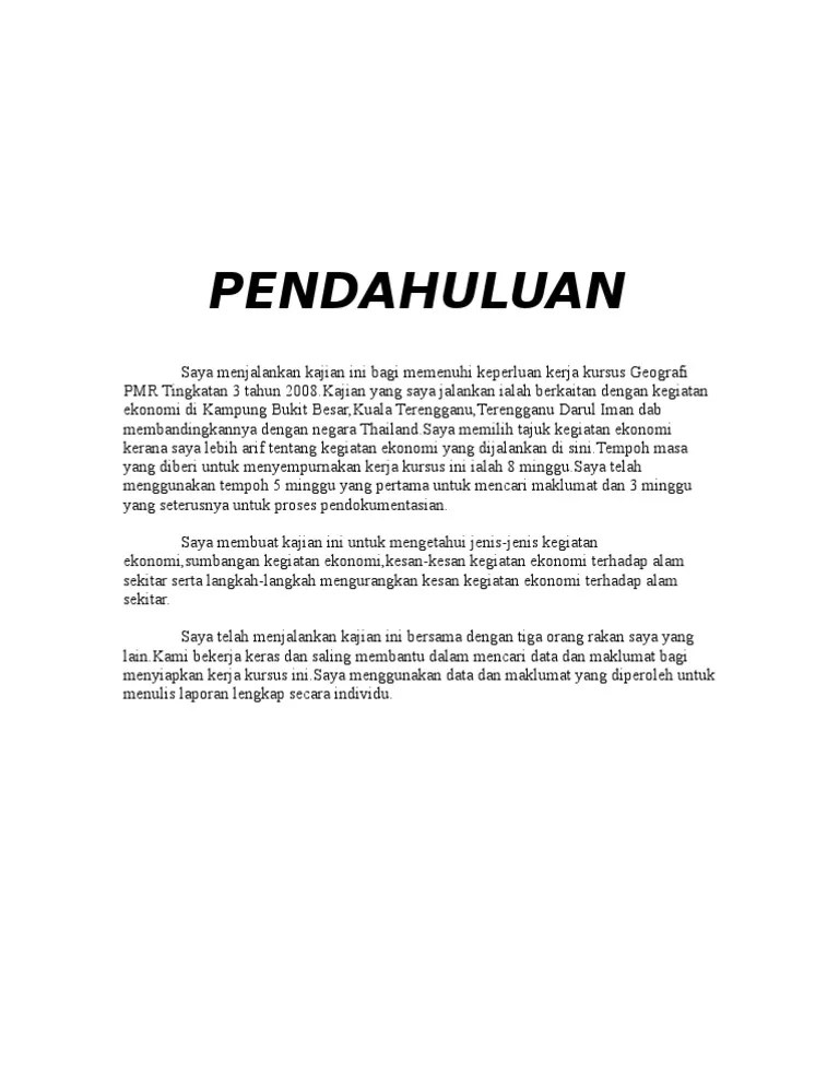 Contoh kerja khusus geografi tingkatan 3 tugasan 2 perniagaan runcit tajuk kajian. PENDAHULUAN