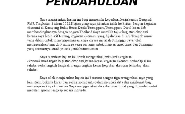 Hbml2103 13 atau cara penggunaan penanda wacana. Contoh Ayat Pendahuluan Assignment Otosection