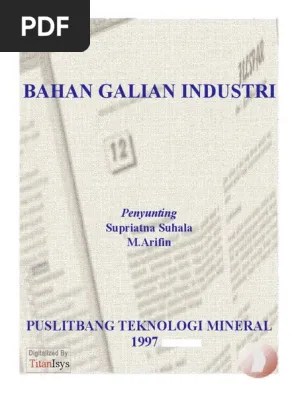 Laporan praktikum bahan galian deskripsi kreasi dan finishing disusun untuk. Bahan Galian Industri Pdf