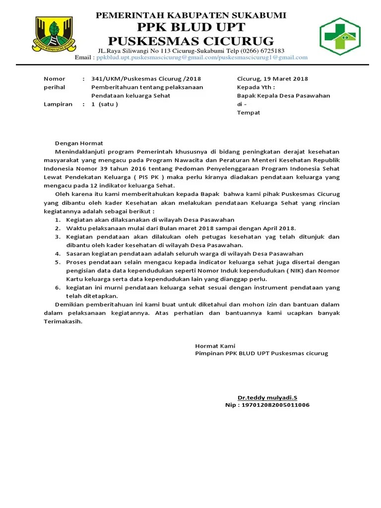 Contoh Surat Pemberitahuan Akhir Masa Jabatan Kepala Desa Dari Bpd Format Administrasi Desa 