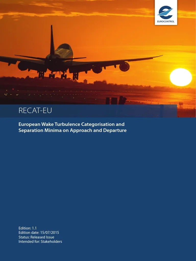 Wake - Turbulence - Recat Eu September 2015 PDF | PDF | Air Traffic Control | Aerospace Engineering