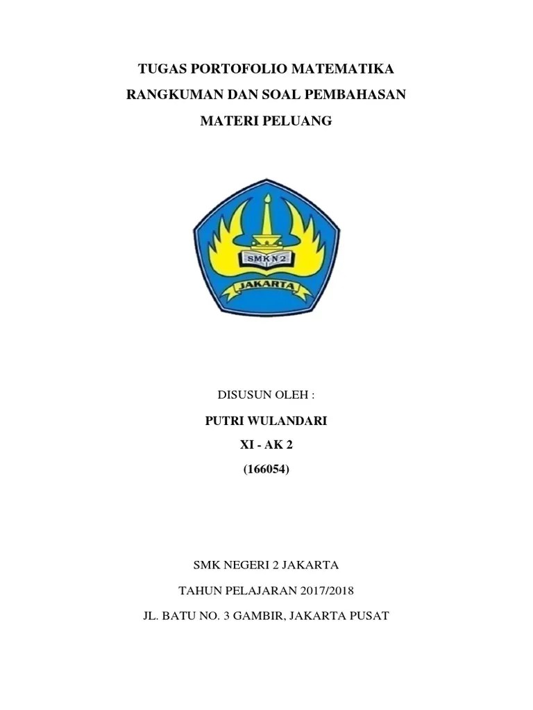 Dalam matematika, peluang diartikan sebagai kemungkinan yang mungkin terjadi/muncul dari sebuah peristiwa. Matematika Peluang Pdf