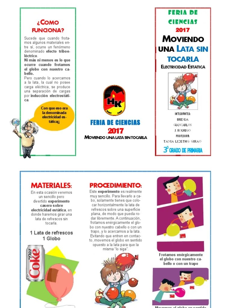 Triptico 2.0 | PDF | Electrostática | Electricidad