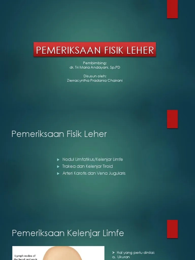 Pemeriksaan Fisik Leher | PDF