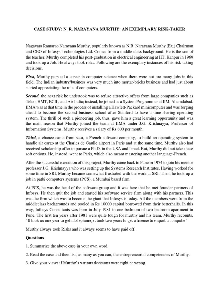 CASE STUDY- Entrepreneurship Development | Creativity | Cognition