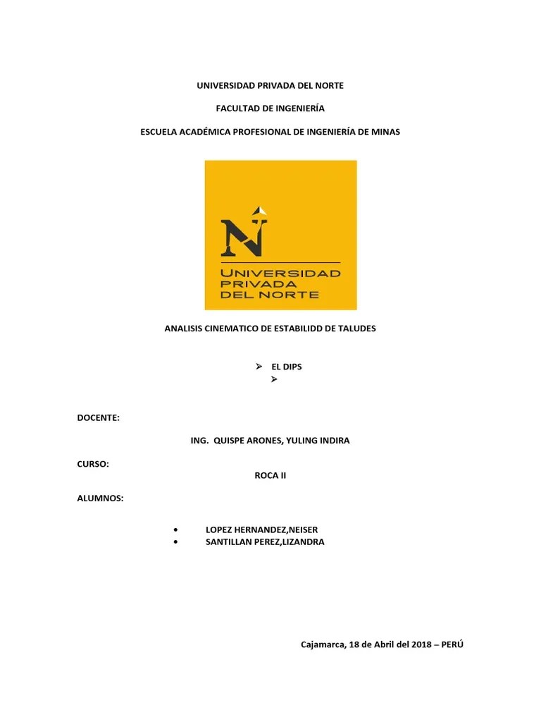 Universidad Privada Del Norte | PDF