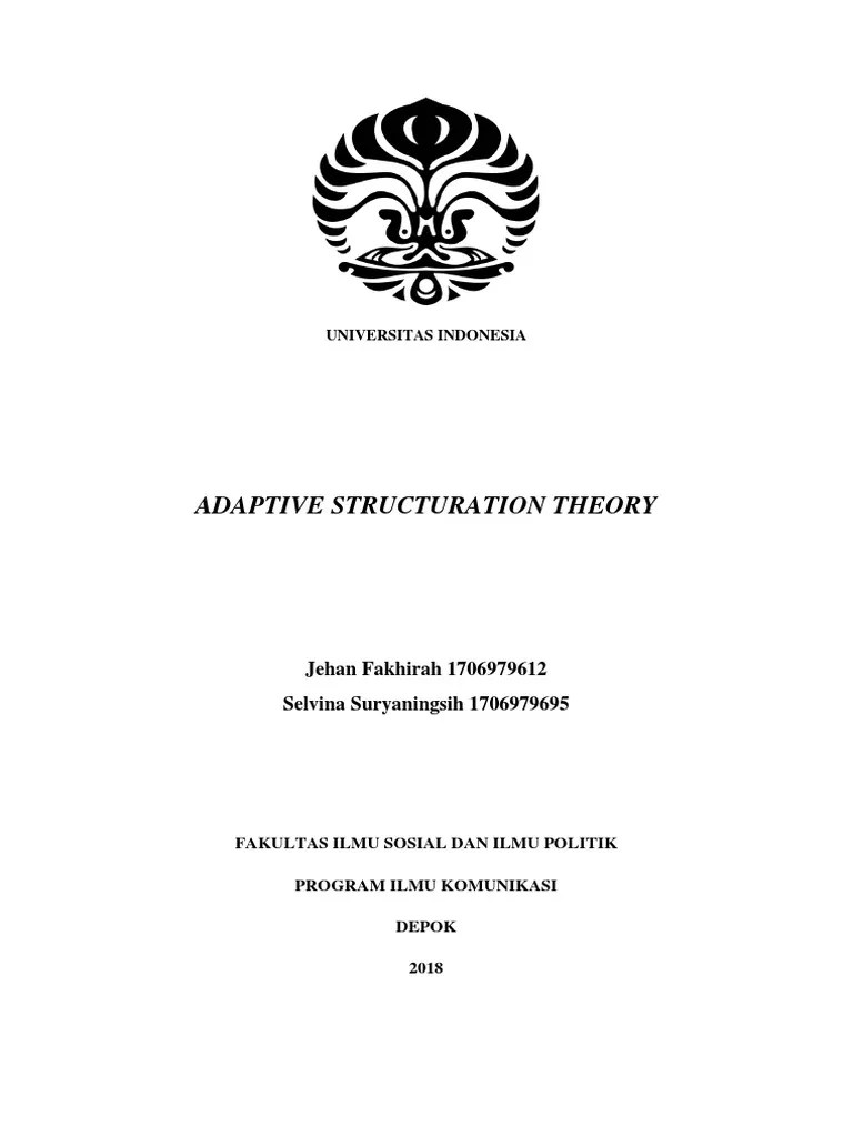 Teori Penstrukturan Adaptif | PDF