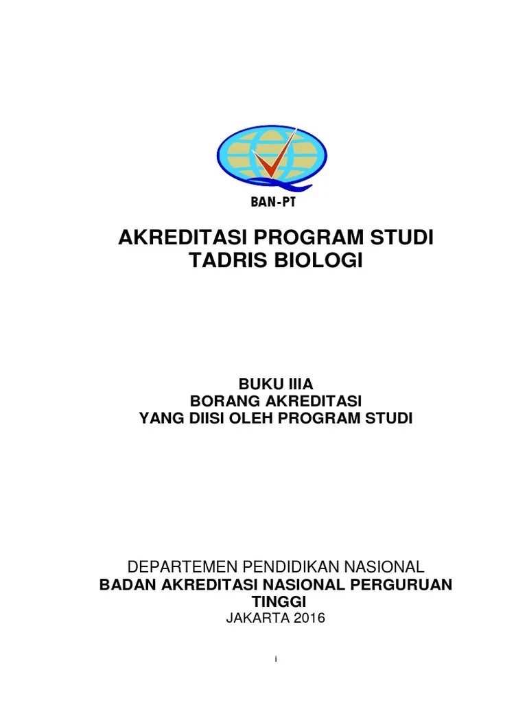 Borang Ps Tadris Biologi 6 Des 2016 | PDF
