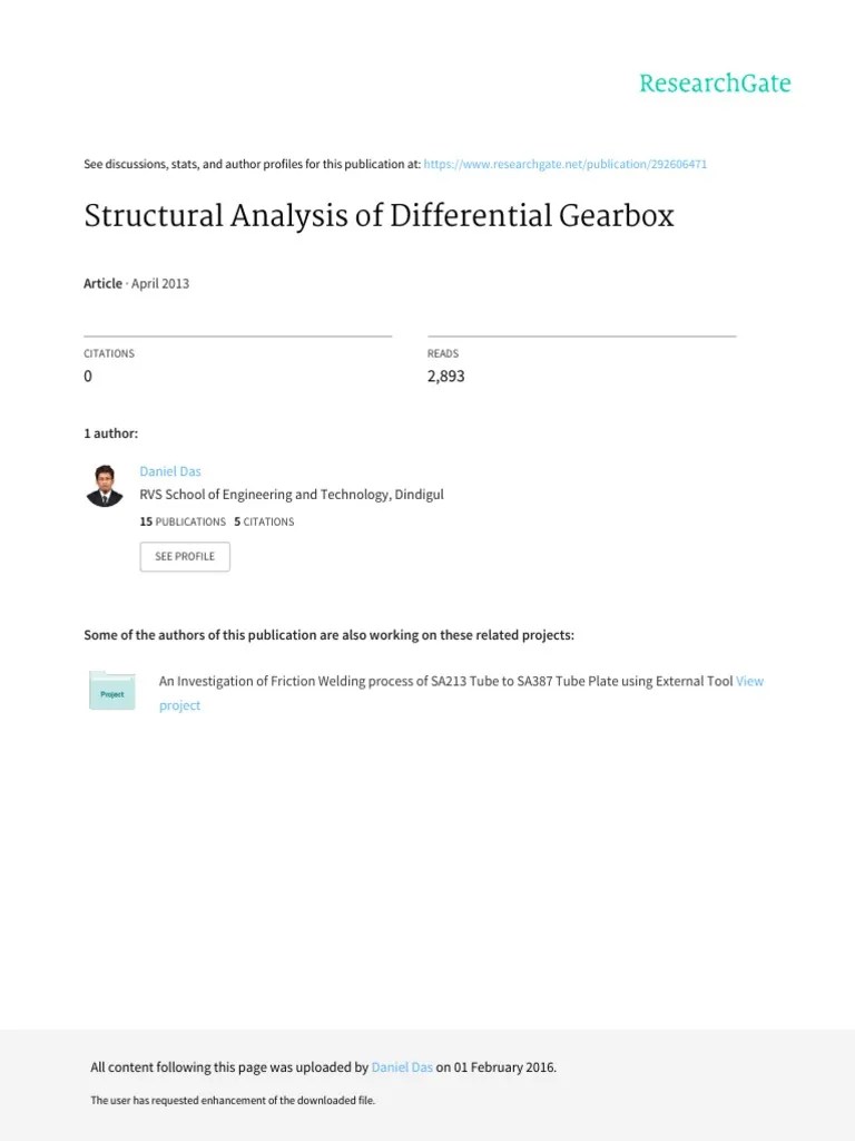 Published PDF | PDF | Transmission (Mechanics) | Gear