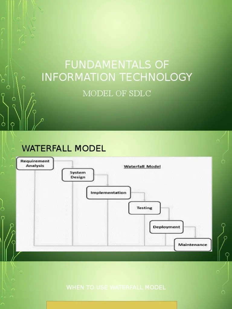 Fundamentals Of Information Technology | PDF