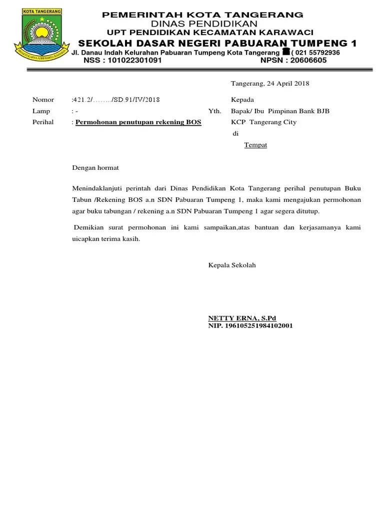 Check spelling or type a new query. Surat Permohonan Pembukaan Rekening Bank Jatim Untuk Sekolah Cara Golden