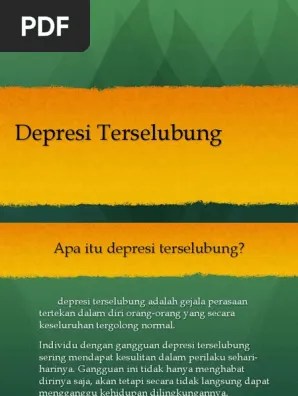Benjolan kecil di mulut tak selalu akibat sariawan. Penyuluhan Depresi Terselubung Pdf